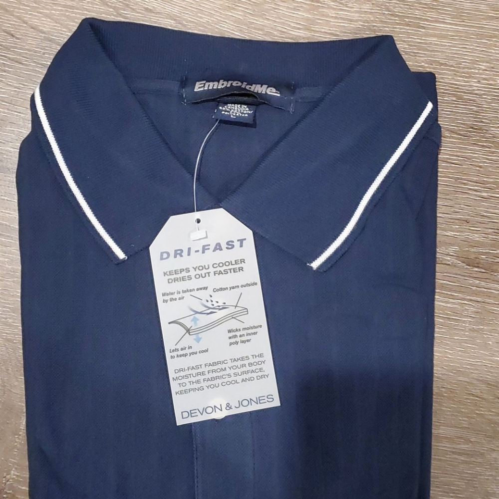 Devon & Jones EmbroidMe Drytec Performance Polo